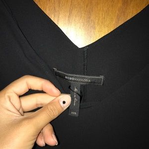 Flowy Black BCBG romper